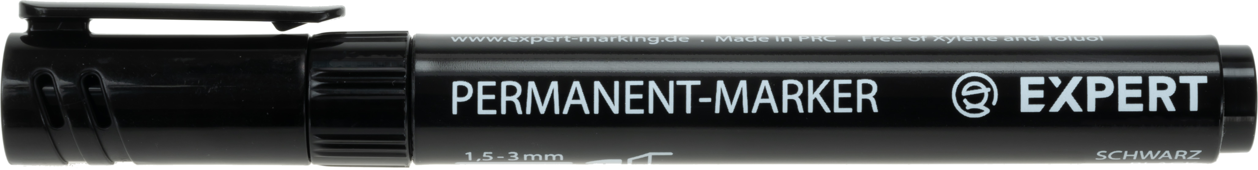 EXPERT Permanent marker round black