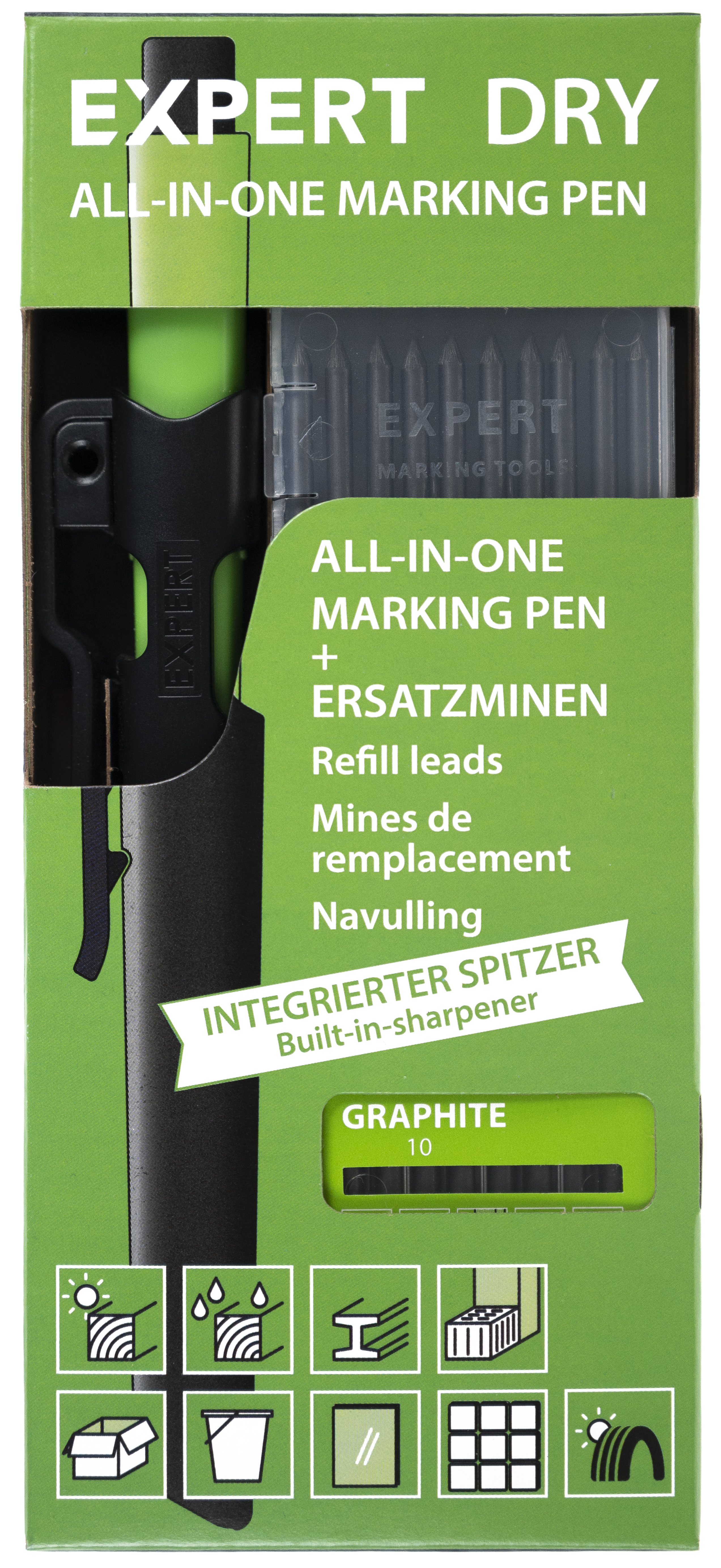 EXPERT DRY ALL-IN-ONE with Graphite-Mine-Set